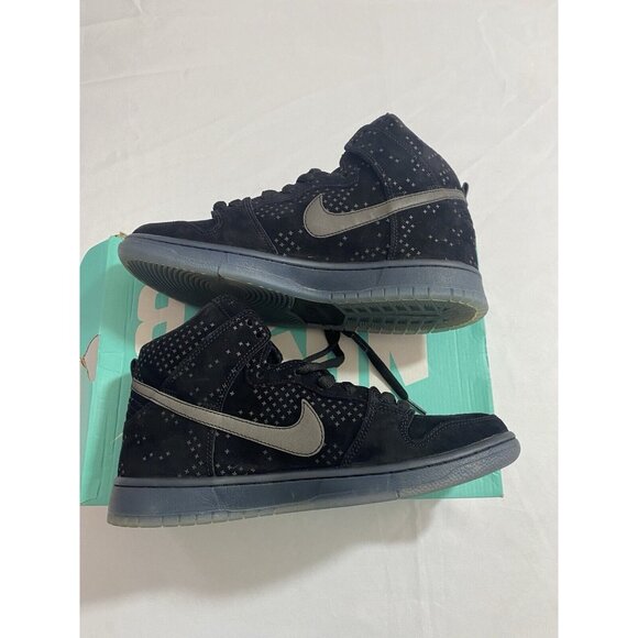 Pre-Owned Mens Size 9 - Nike SB Dunk Premium High Flash SB 806333 001 main image 10